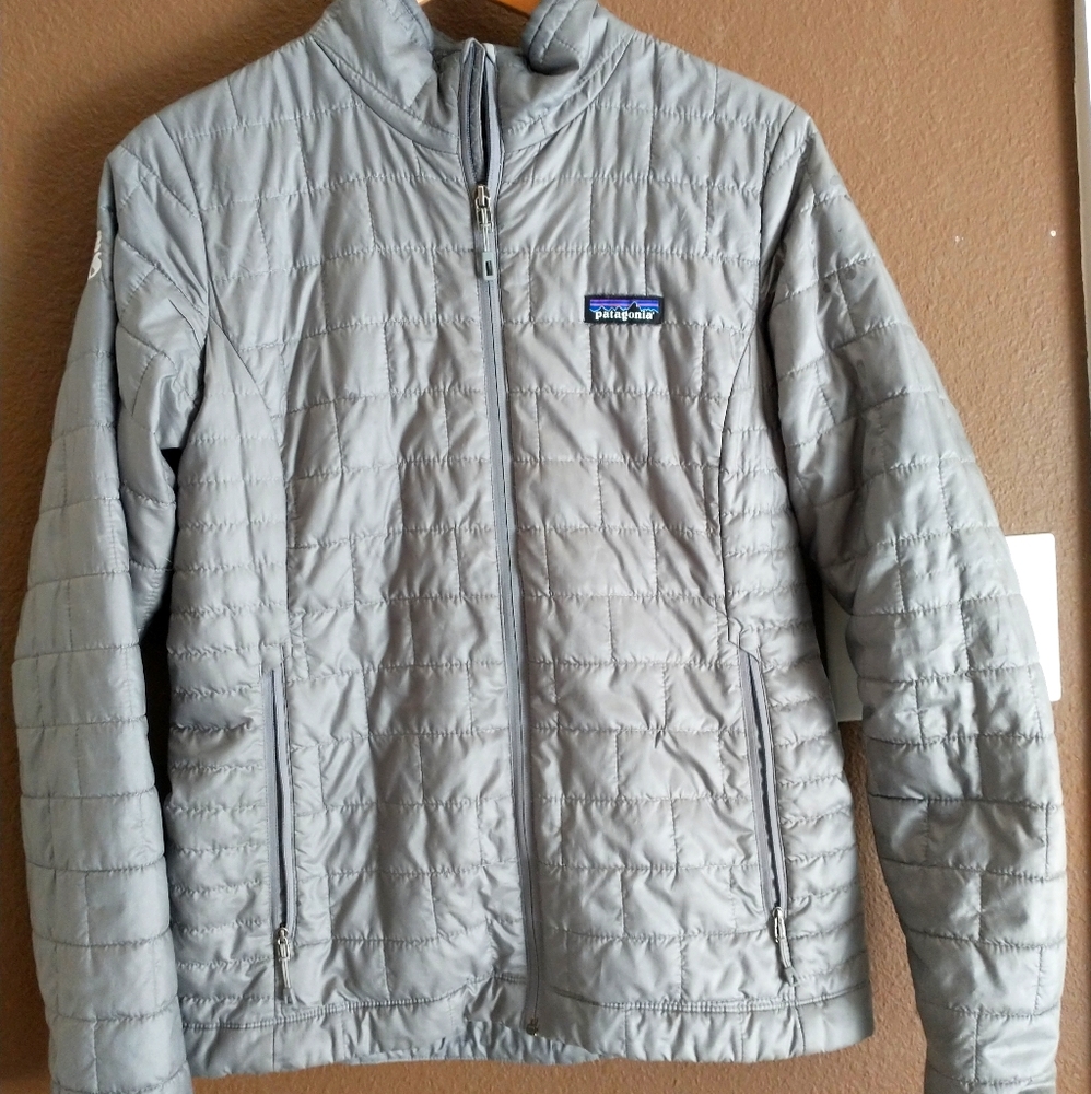 PACKABLE! Gray Patagonia Winter Nano Puff